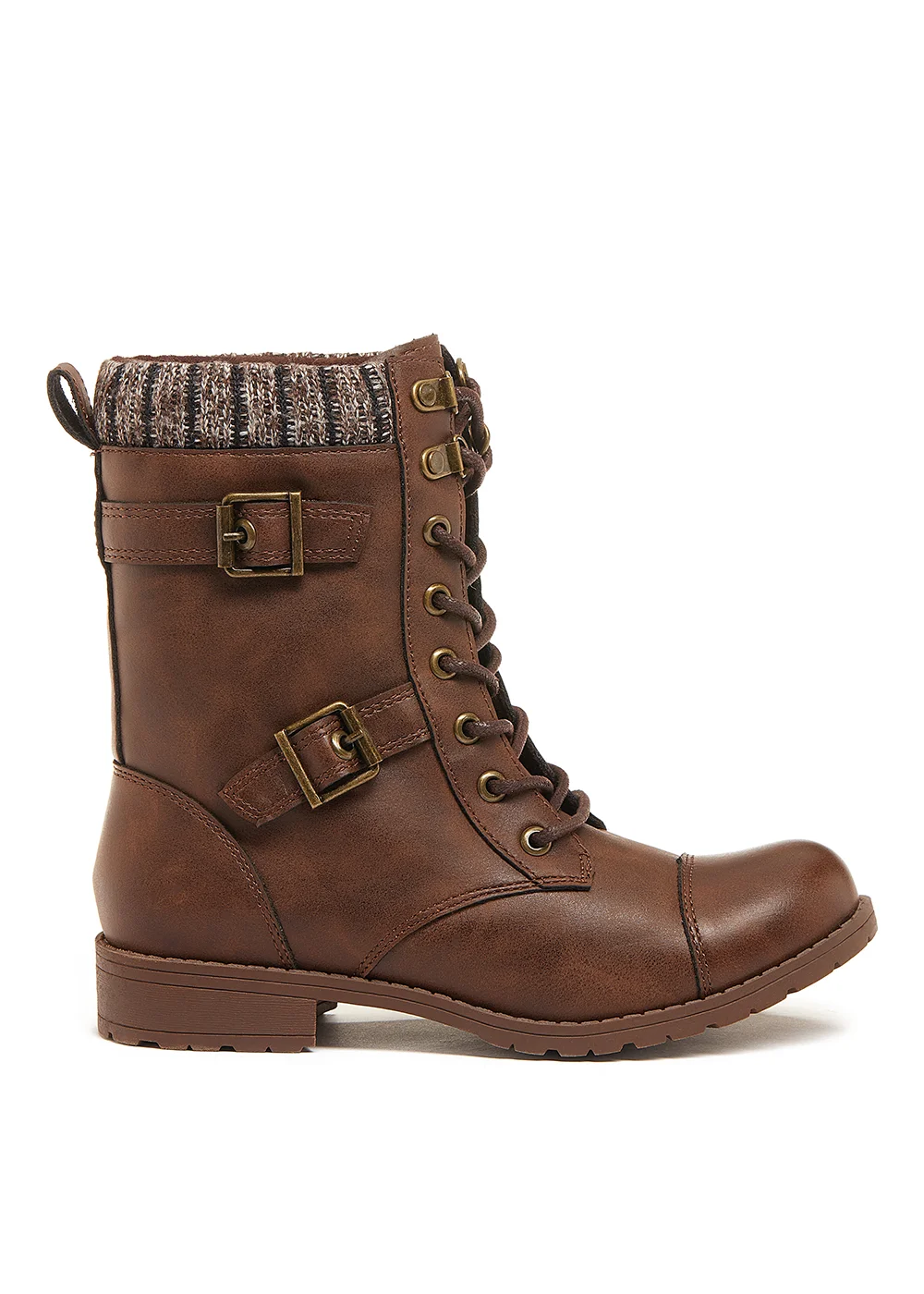 Rocket Dog Billie Brown Lace Up Boots - Size 3 Image 2