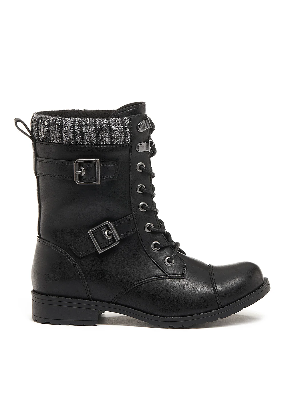 Rocket Dog Billie Black Lace Up Boots - 4 Image 3