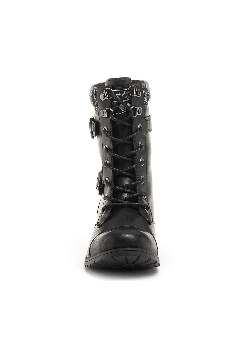 Rocket Dog Billie Black Lace Up Boots - 4 Image 4