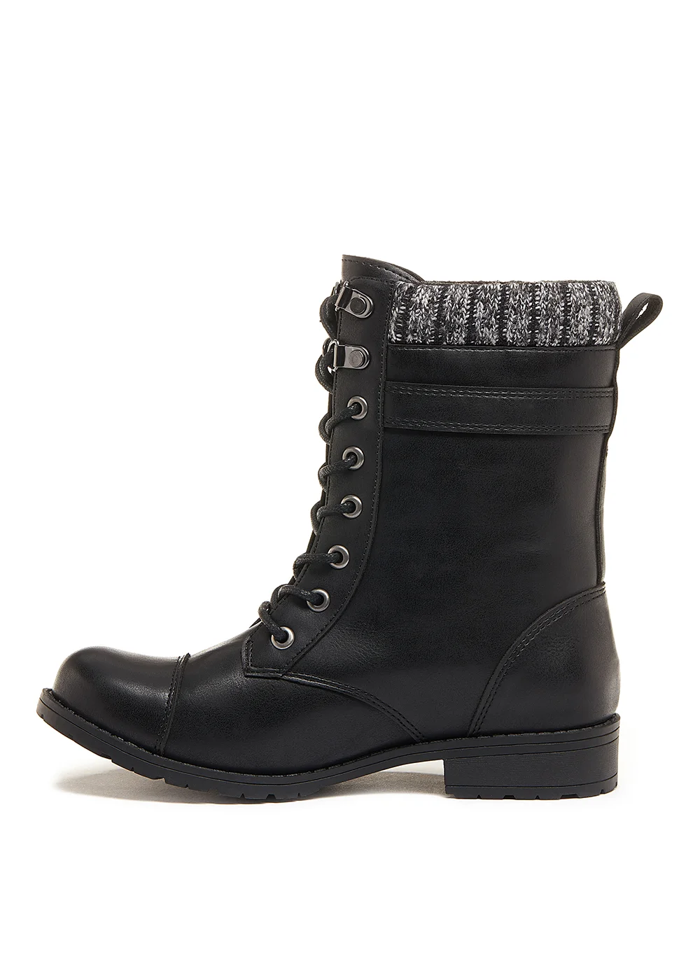Rocket Dog Billie Black Lace Up Boots - 4 Image 2