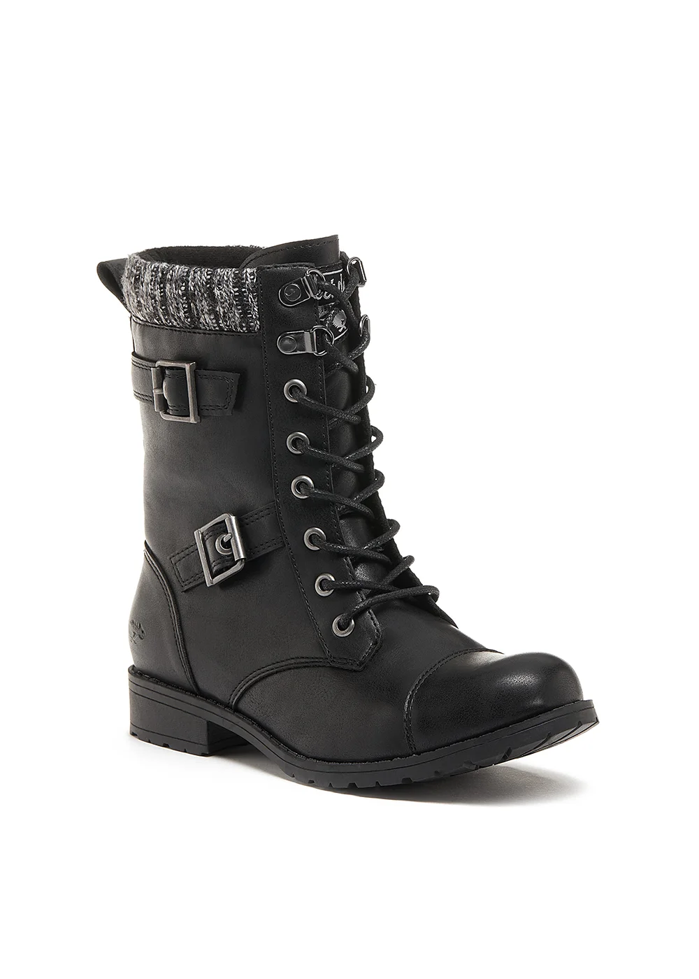 Rocket Dog Billie Black Lace Up Boots - 4 Image 1