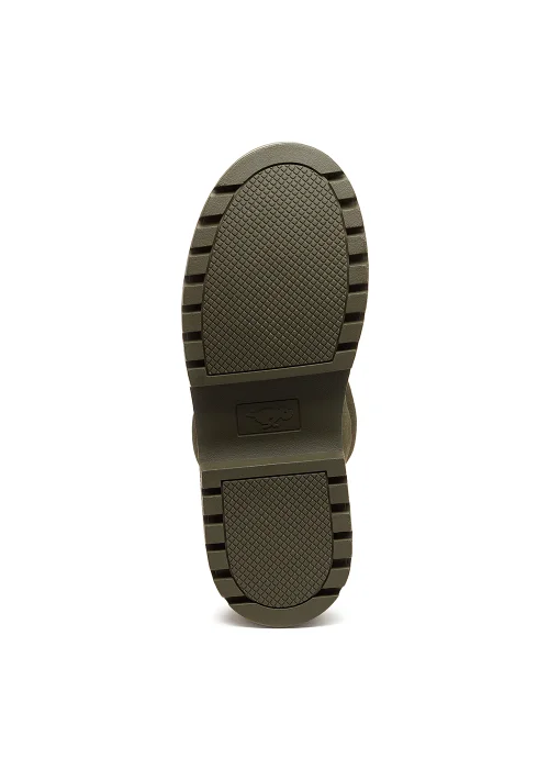 Rocket Dog Dita Olive Recycled Nylon Boots - Size 4 Image 5