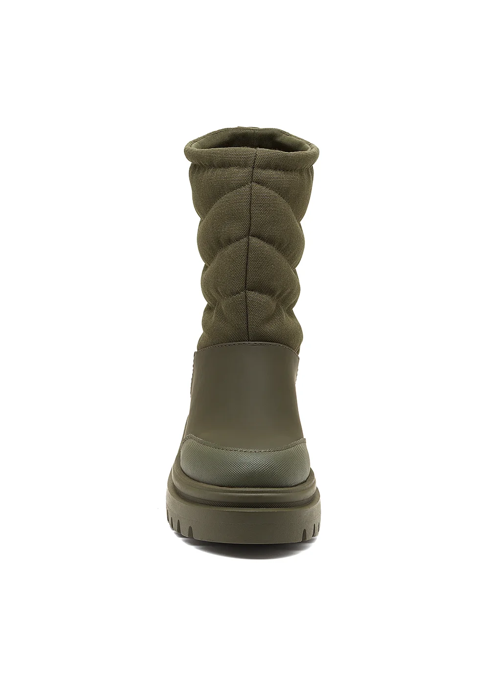 Rocket Dog Dita Olive Recycled Nylon Boots - Size 4 Image 7