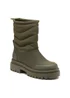 Rocket Dog Dita Olive Recycled Nylon Boots - Size 4 Image 1
