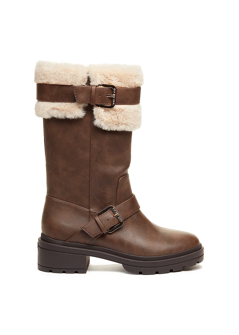 Rocket Dog Igloo Brown Buckle Boots - Size 3 Image 3