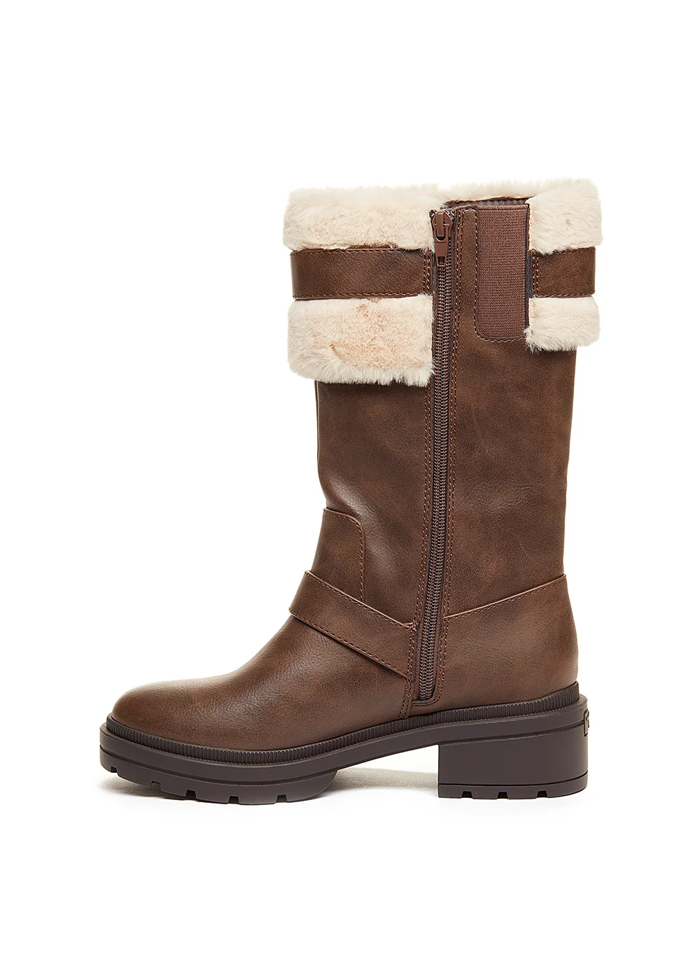 Rocket Dog Igloo Brown Buckle Boots - Size 3 Image 6