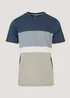 Colour Block Smart T-Shirt - S Image 4