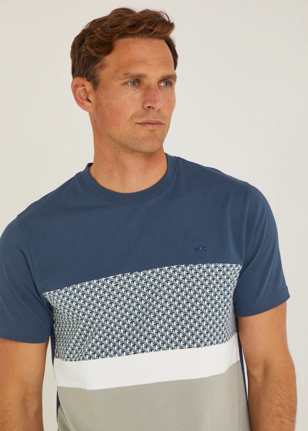 Colour Block Smart T-Shirt - S Image 2