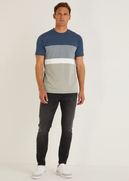 Colour Block Smart T-Shirt - S Image 3