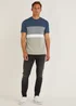 Colour Block Smart T-Shirt - S Image 3