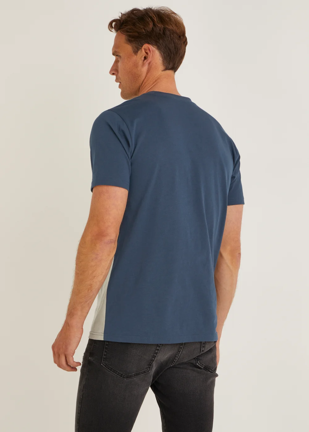 Colour Block Smart T-Shirt - S Image 5
