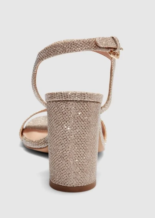 NOVO Rose Gold Wide Fit Prosecco Sandals - Size 5 Image 2