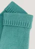Green Fingerless Gloves - One Size Image 2