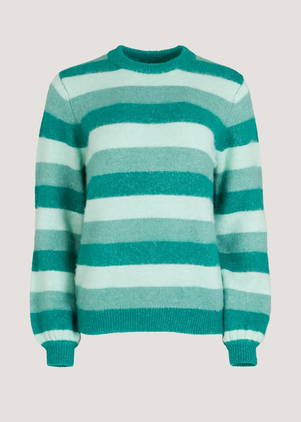 Green Stripe Jumper - S Image 5
