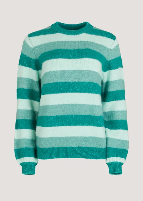 Green Stripe Jumper - S Image 5