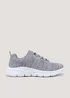 Grey Sports Runner Trainers - Size 6 Image 1