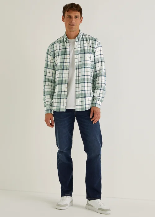 Green Plaid Shirt - Small Image 3