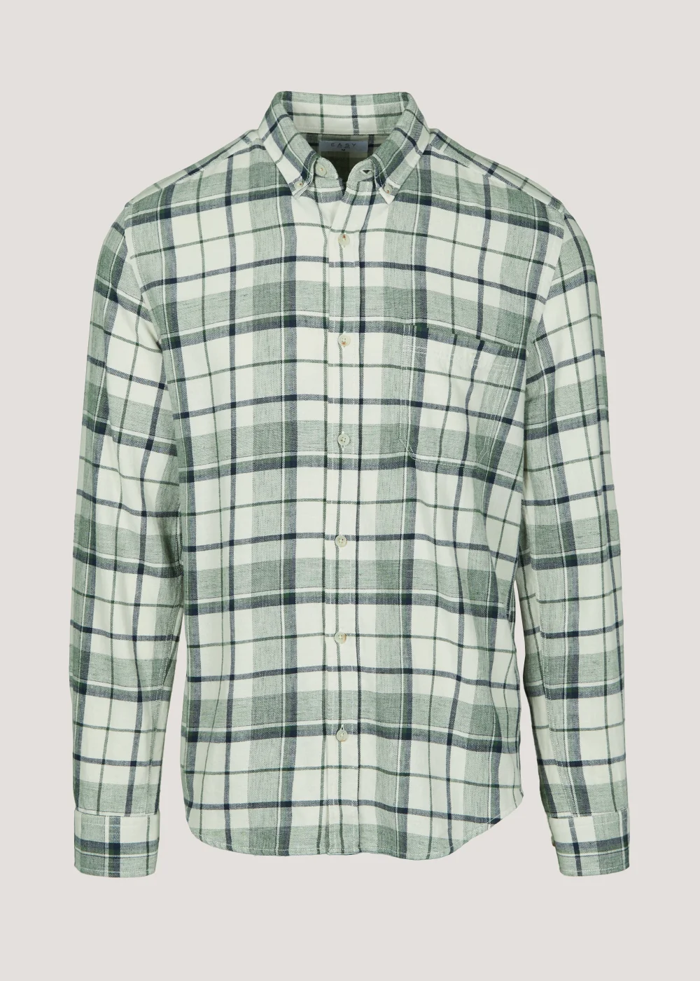 Green Plaid Shirt - Small Image 2