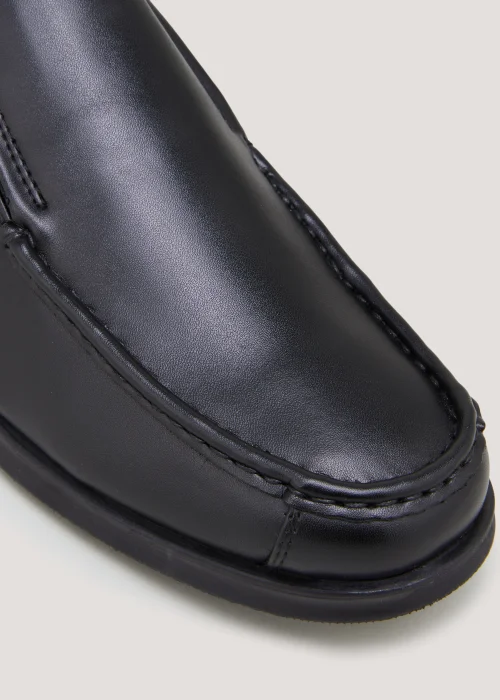 Black Slip On Shoes - Size 6 Image 2