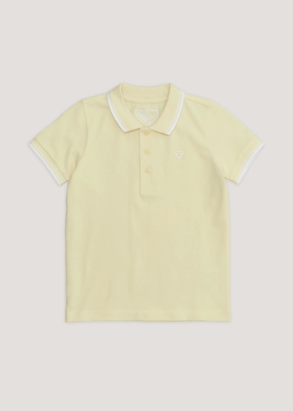 Boys Yellow Polo Shirt (4-13yrs) - Age 7 Years Image 1