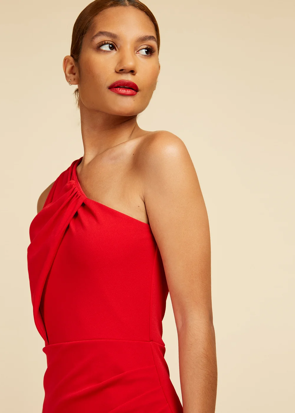 little mistress one shoulder maxi dress Little Mistress One Shoulder Maxi Dress With Embellished Waist, $62 | Asos