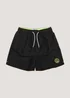 Boys Black Swim Shorts (4-13yrs) - Age 3 - 4 Years Image 1
