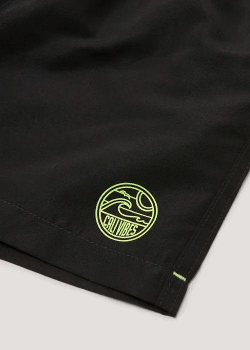 Boys Black Swim Shorts (4-13yrs) - Age 3 - 4 Years Image 2