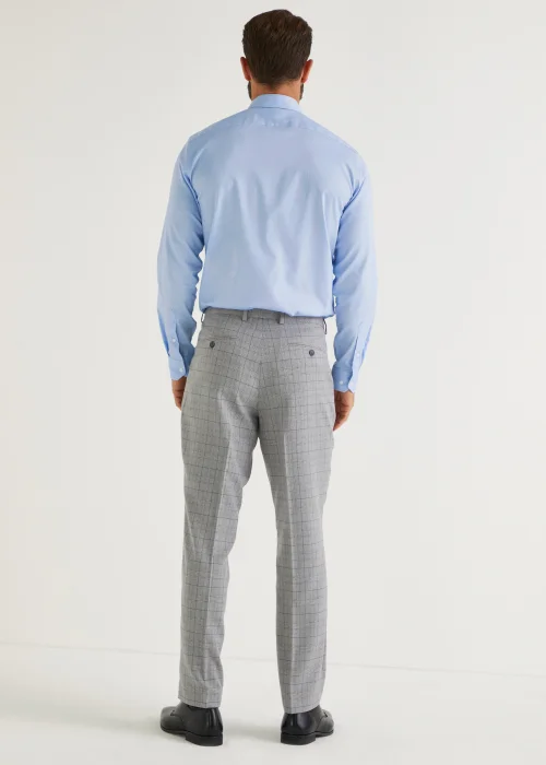 Taylor & Wright Washington Grey Tailored Fit Suit Trousers - 32 Waist 29 Leg Image 5