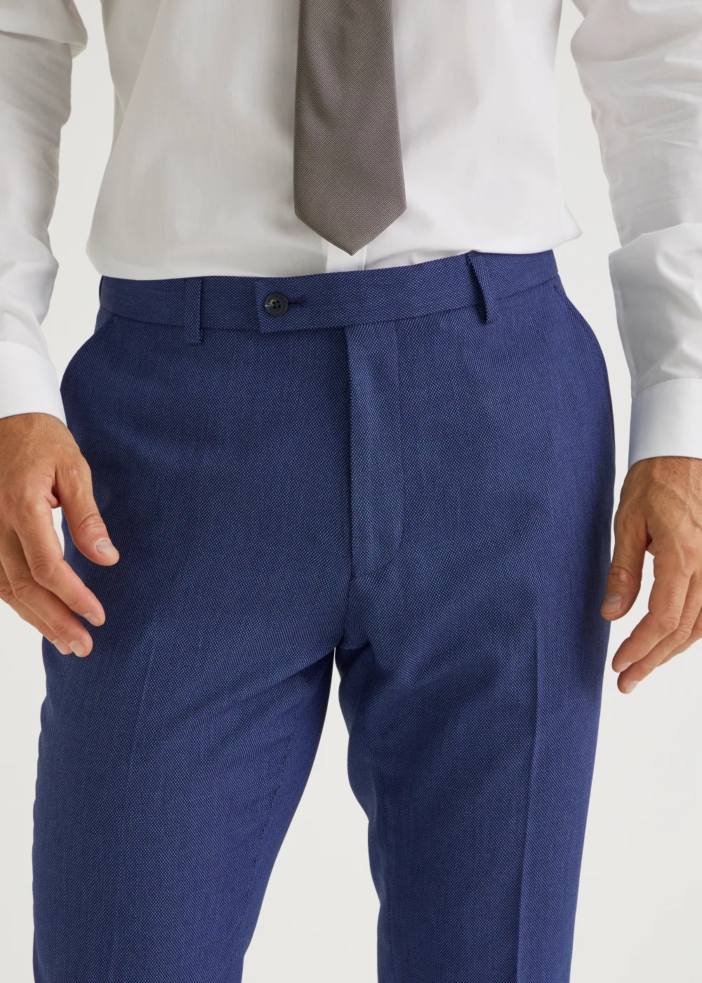 Taylor & Wright Douglas Blue Skinny Fit Suit Trousers - 30 Waist 31 Leg Image 5