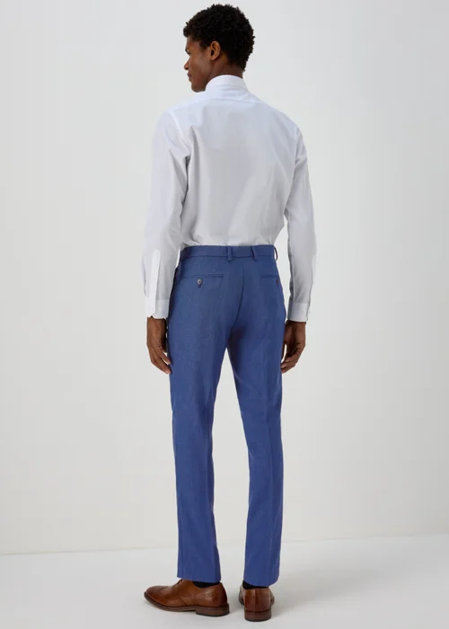 Taylor & Wright Douglas Blue Skinny Fit Suit Trousers - 30 Waist 31 Leg Image 2