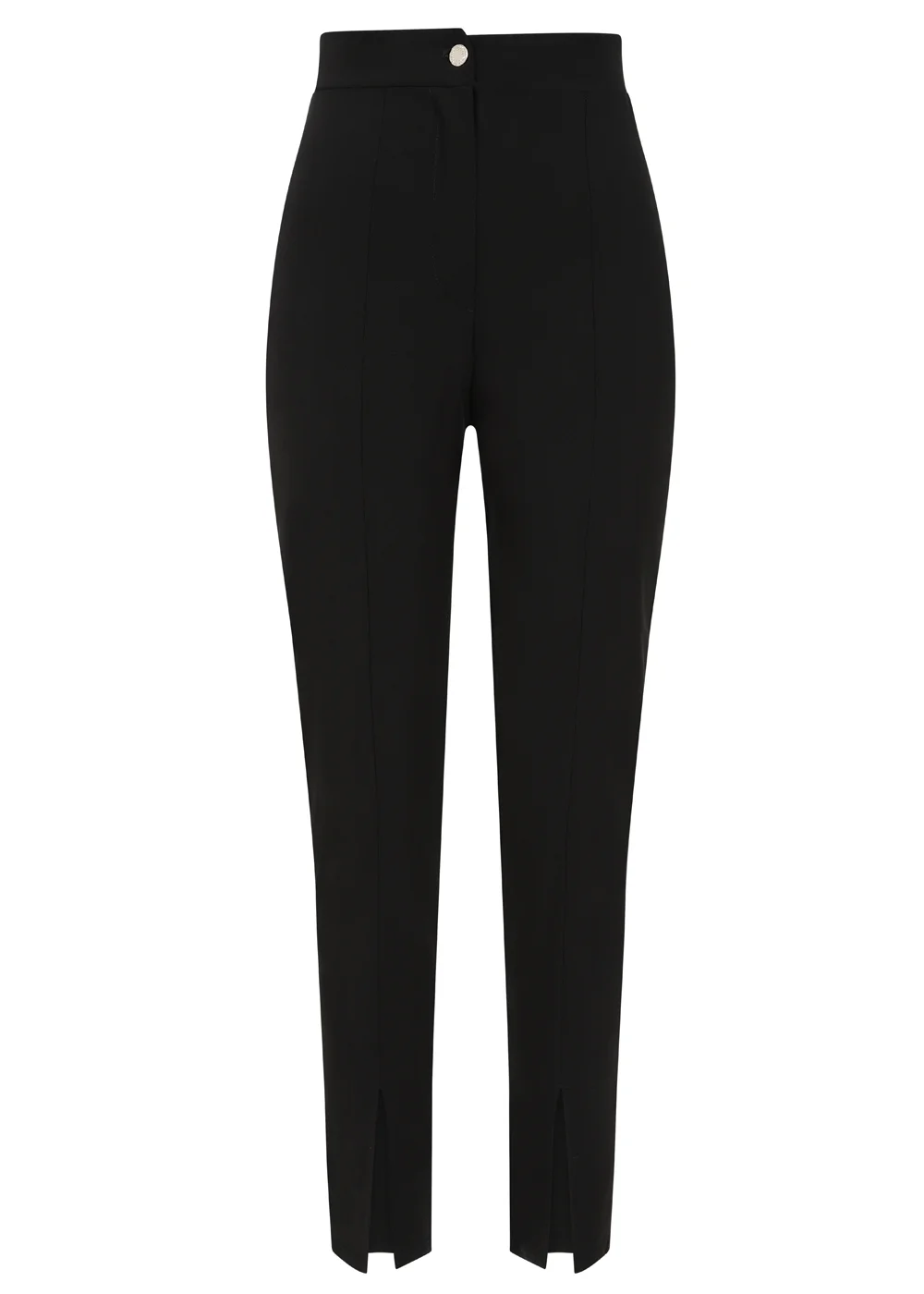 Girls on Film Black Slit Trousers - Size 6 Image 2