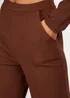 Girls on Film Chocolate Flared Trousers - Size 6 Image 3