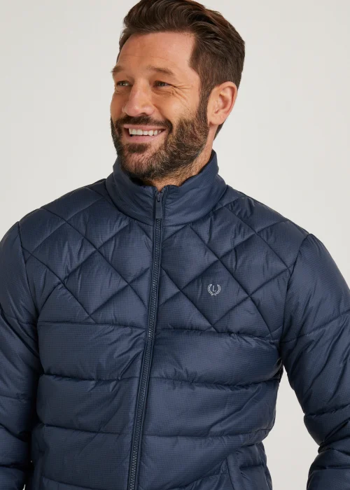 Lincoln Navy Puffer Jacket - S Image 5