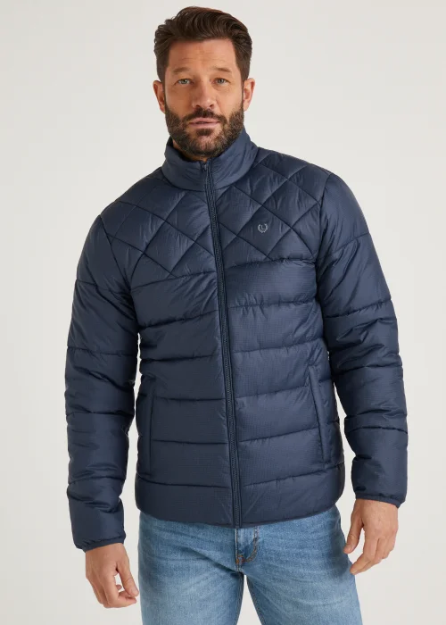 Lincoln Navy Puffer Jacket - S Image 1