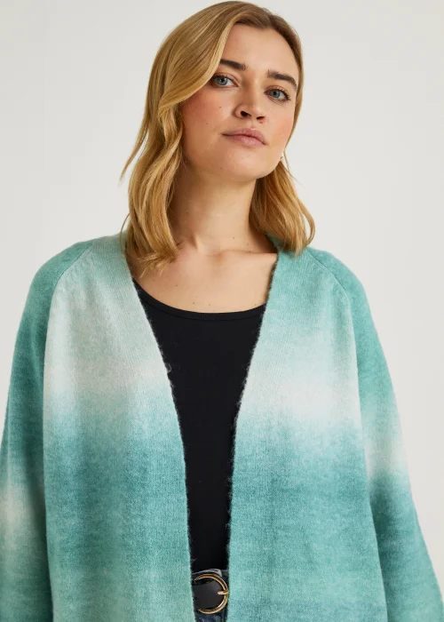 Green Ombre Cardigan - S Image 4