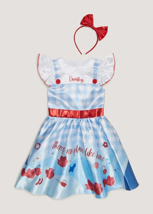 Kids Wizard of Oz Dorothy Fancy Dress Costume (3-9yrs) - Age 3 Years Image 1