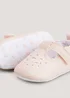 Pink Soft Sole Baby Shoes (Newborn-18mths) - Age 0 - 3 Months Image 2