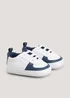 White Soft Sole Baby Trainers (Newborn-18mths) - Age 0 - 3 Months Image 1