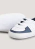 White Soft Sole Baby Trainers (Newborn-18mths) - Age 0 - 3 Months Image 2