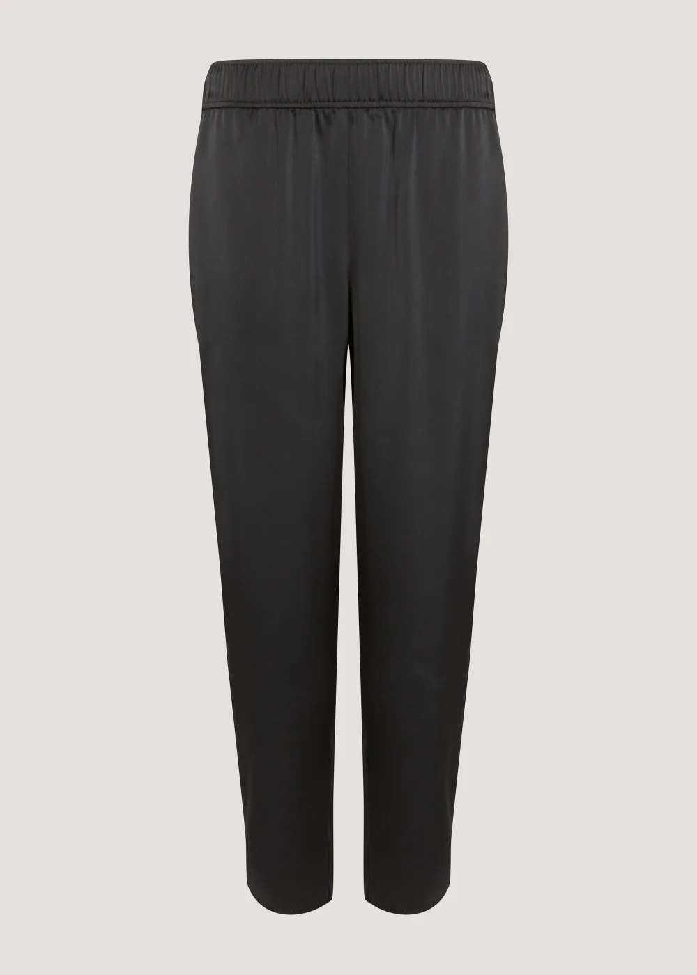 Et Vous Black Satin Joggers - Size 8 Image 2