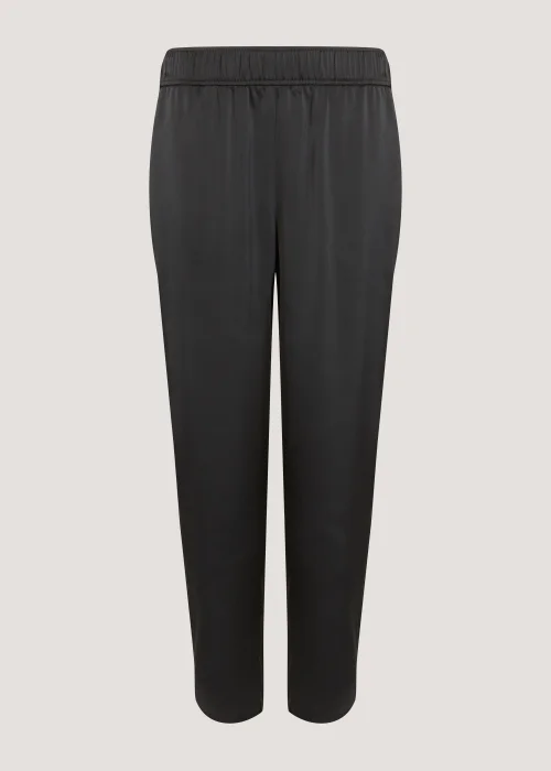 Et Vous Black Satin Joggers - Size 8 Image 2