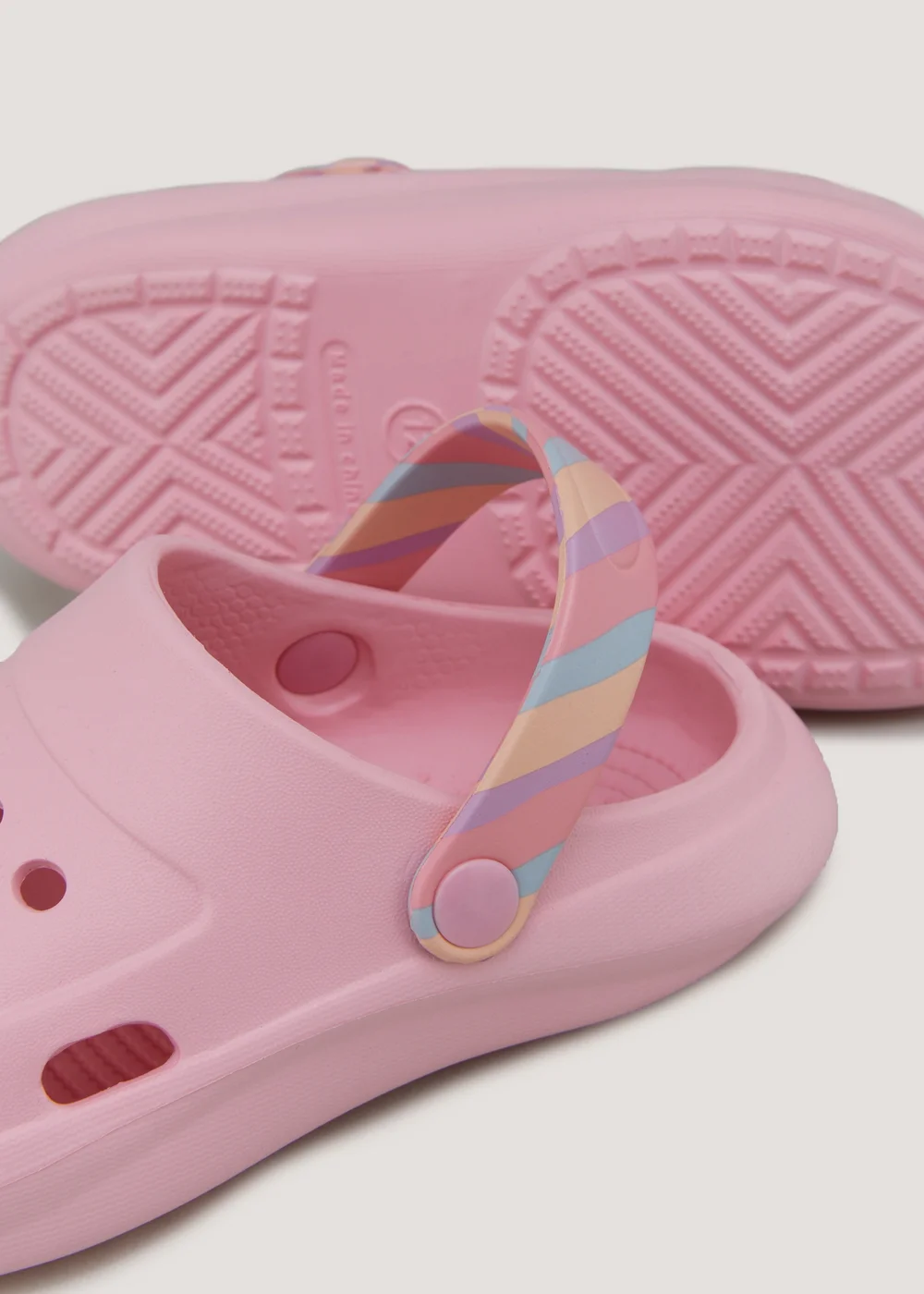 Girls Pink Clogs (Younger 13-Older 5) - Size 13 Infants Image 2