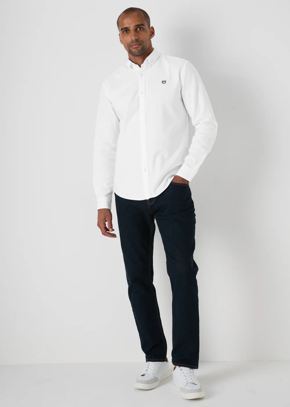 White Oxford Shirt - S Image 1