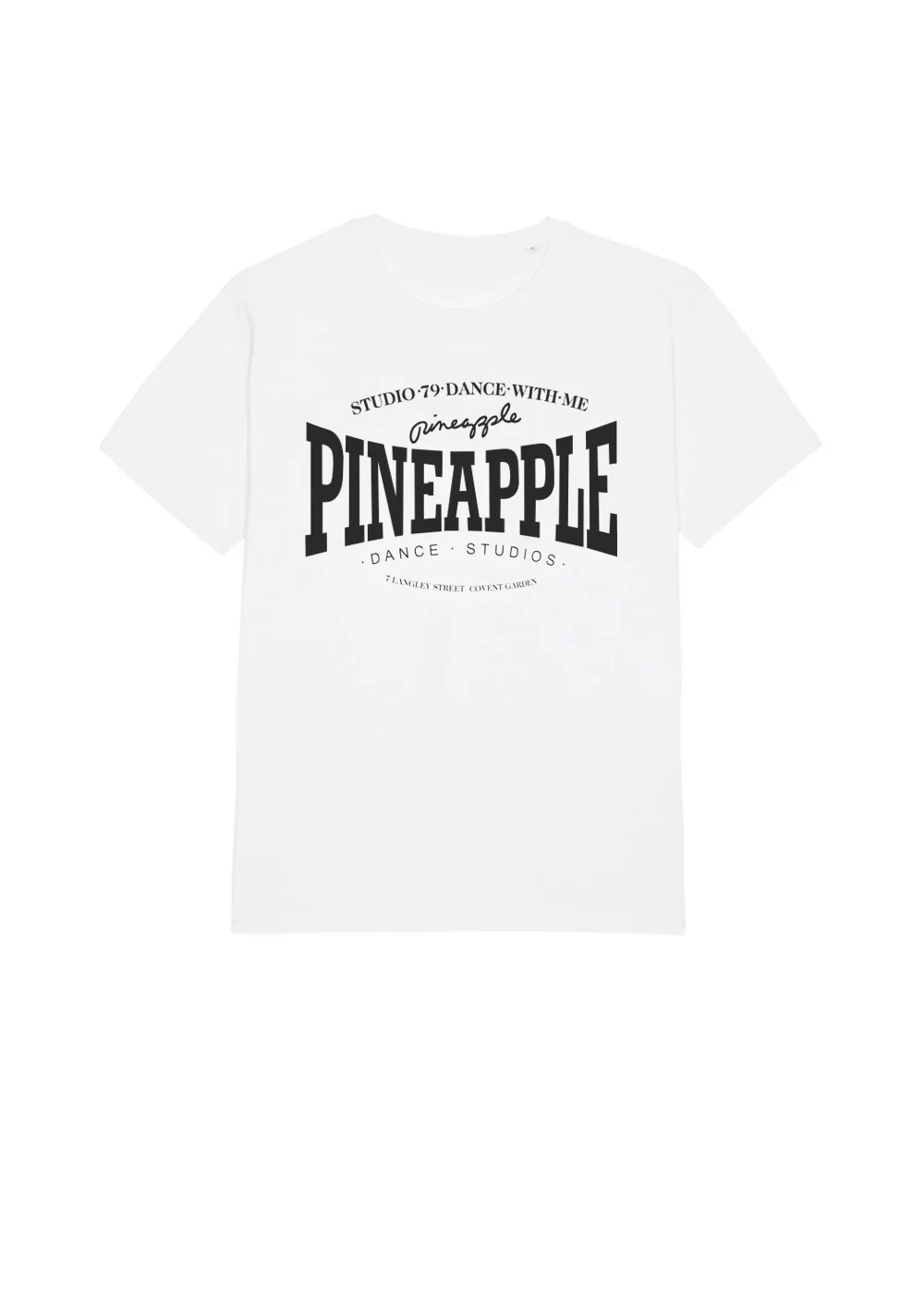 Girls Pineapple White Cotton Logo T-Shirt (5-13yrs) - Age 7-8 Image 1