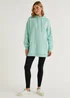 Green Longline Hoodie - S Image 5