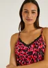 Red Animal Print Chemise - Extra small Image 4