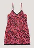 Red Animal Print Chemise - Extra small Image 3