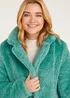 Papaya Petite Teal Teddy Coat - 6 Image 3