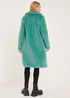 Papaya Petite Teal Teddy Coat - 6 Image 5