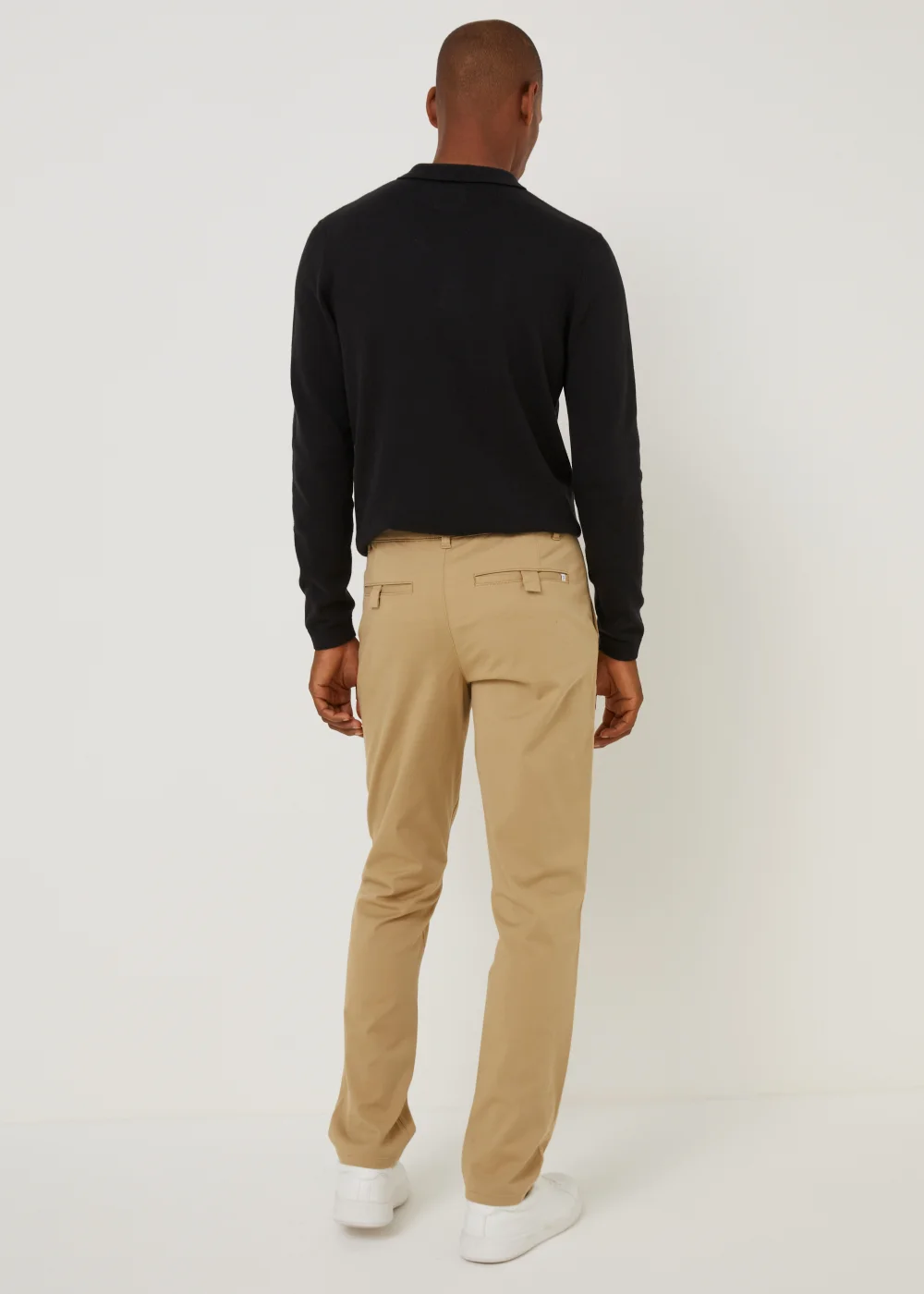 Farah Lawson Nude Twill Chinos - 30 Waist Short Image 3
